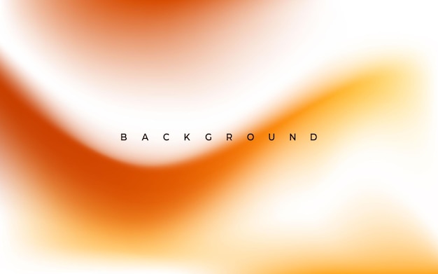 fondo de gradiente de flujo ondulado naranja gráfico vectorial de color blanco