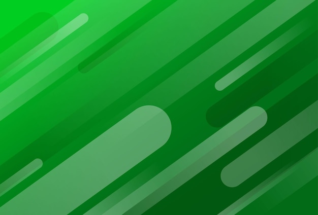 El fondo de gradiente geométrico abstracto verde.