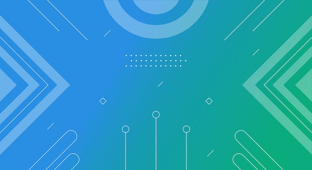 Fondo de gradiente geométrico