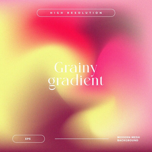 Fondo de gradiente granulado de color vectorial libre