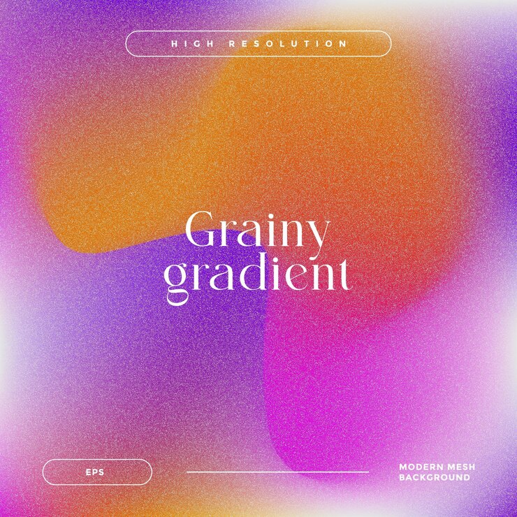Vector fondo de gradiente granulado de color vectorial libre