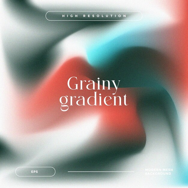 Fondo de gradiente granulado de color vectorial libre