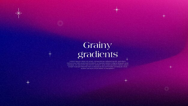 Fondo con gradiente granulado con colores suaves y efectos brillantes