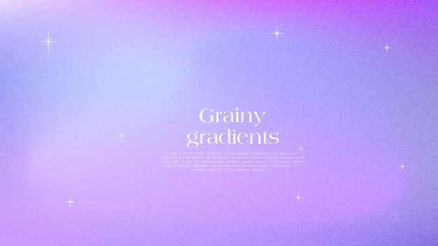Fondo con gradiente granulado con colores suaves y efectos brillantes
