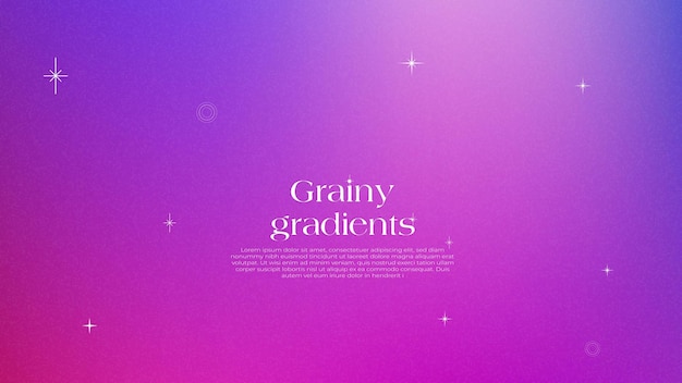 Fondo con gradiente granulado con colores suaves y efectos brillantes