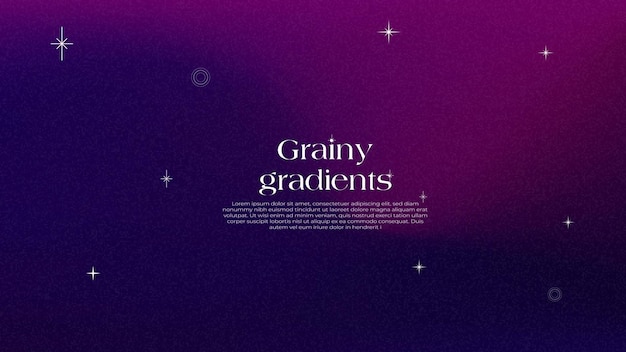 Fondo con gradiente granulado con colores suaves y efectos brillantes