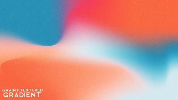 Fondo de gradiente granulado de colores