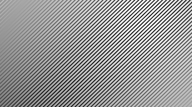 Fondo de gradiente gris con patrón de rayas de línea para el fondo o la presentación