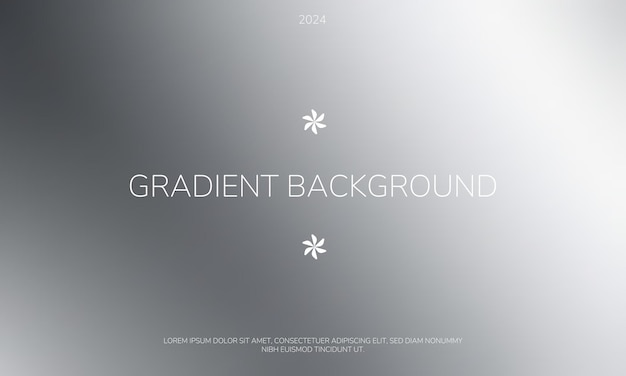 Fondo de gradiente gris sutil para diseños