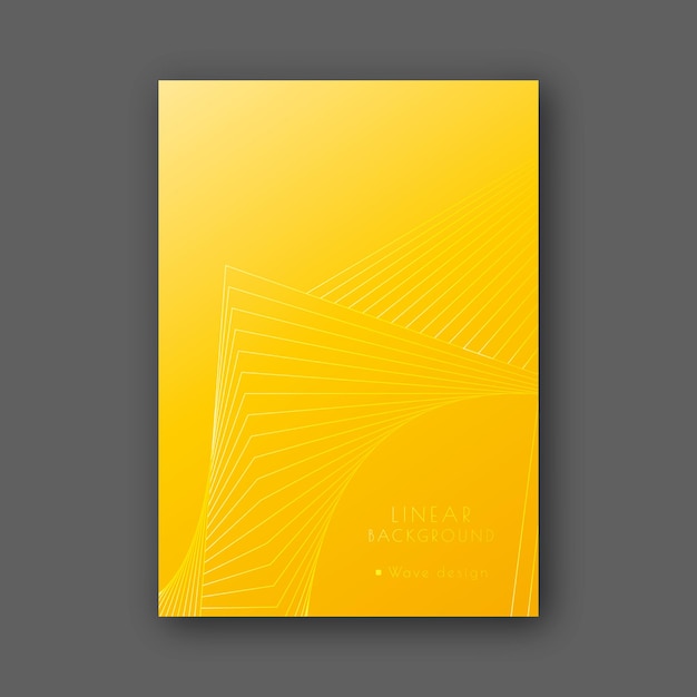 Fondo de gradiente de líneas paralelas Composición geométrica abstracta Una idea para la portada del embalaje, el panfleto o el diseño de interiores