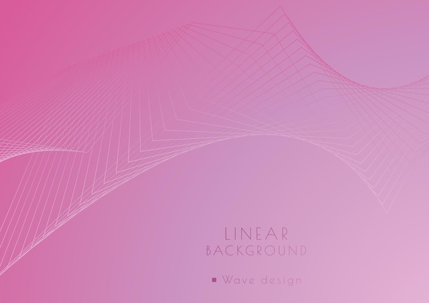 Fondo de gradiente de líneas paralelas Composición geométrica abstracta Una idea para la portada del embalaje, el panfleto o el diseño de interiores