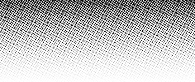 Fondo de gradiente de medio tono negro Desvanecimiento superposición de textura de medio tono punteado Desvanecimiento alternativo