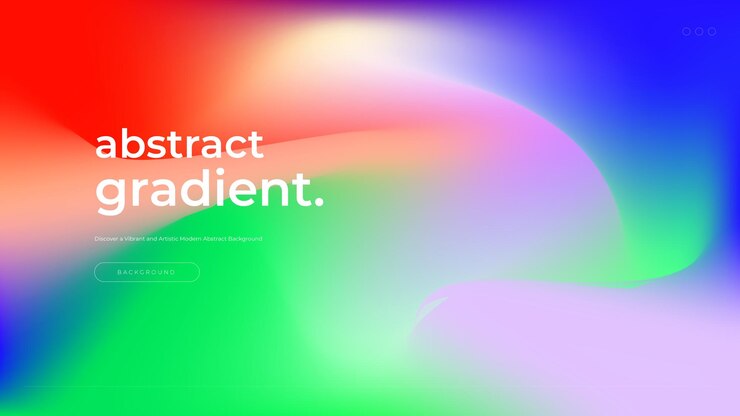 Vector el fondo de gradiente de moda es un resumen colorido