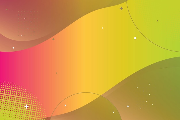 Fondo de gradiente moderno y papel pintado Ilustración vectorial