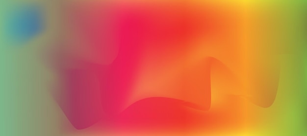 Fondo de gradiente de otoño Fondo borroso abstracto en tonos rojo naranja y amarillo Colores de otoño