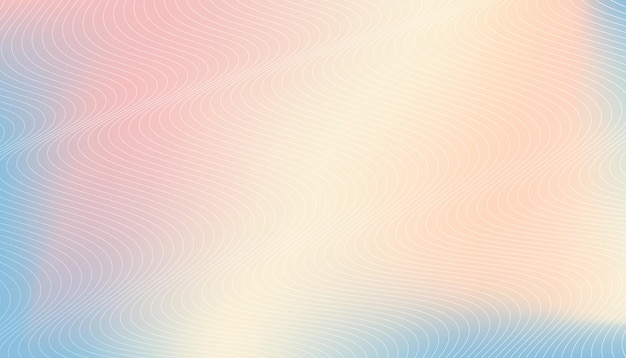 Fondo de gradiente pastel con líneas mezcladas