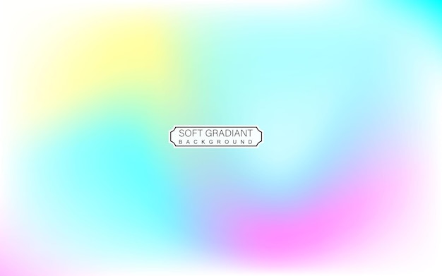Fondo con gradiente pastel suave