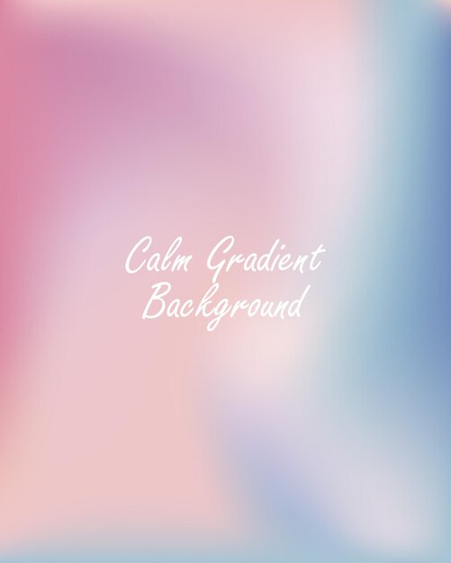 Fondo con gradiente pastel tranquilo