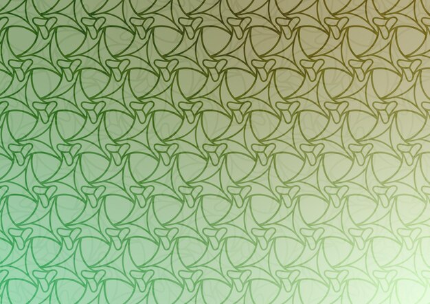 Fondo de gradiente de patrón amarillo de arte verde