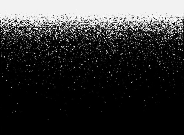 Fondo de gradiente de puntos grunge negros Efecto grunge de angustia sucia superposición de angusti a ruido