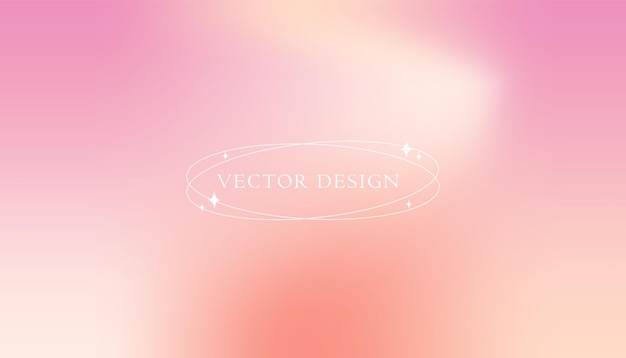 Fondo de gradiente retro Ilustración vectorial minimalista