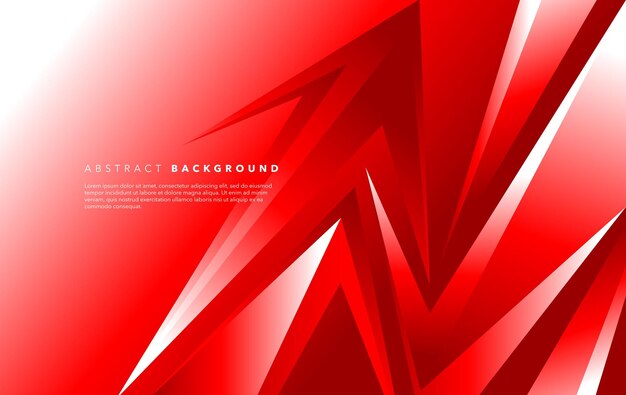El fondo de gradiente rojo y blanco para el diseño de la presentación y el telón de fondo