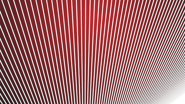 Fondo de gradiente rojo con línea de rayas para fondo o presentación