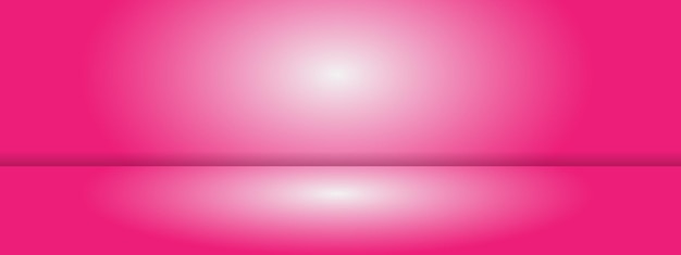 Fondo de gradiente rosa para la exhibición de productos Fondo de sala de fotos de estudio vacío