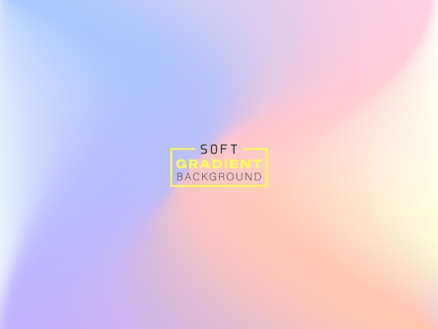 Fondo de gradiente suave en colores pastel