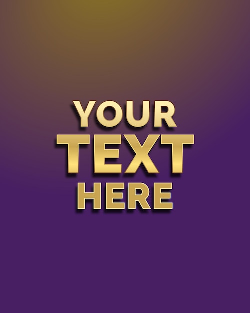 Fondo en gradiente con texto editable
