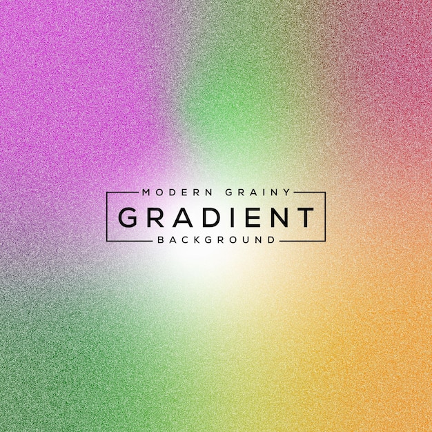 Fondo gradiente con textura de grano diseño minimalista