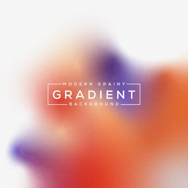 Fondo gradiente con textura de grano diseño minimalista