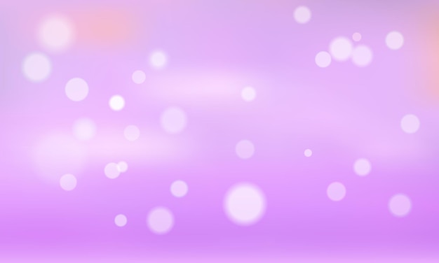 fondo de gradiente vectorial con efecto bokeh
