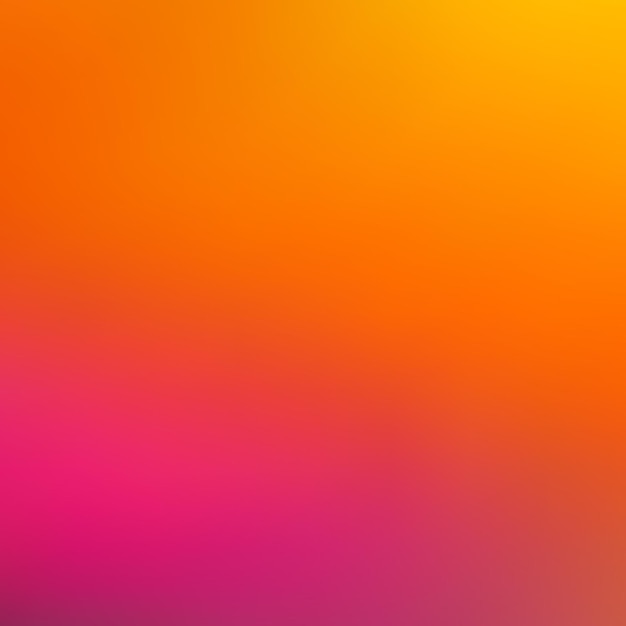 Fondo de gradiente vectorial rosa naranja y amarillo desfocado