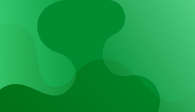 fondo de gradiente vectorial verde diseño moderno