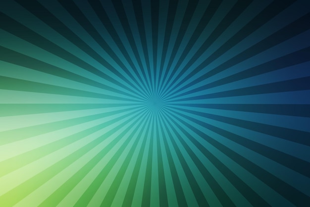 Fondo de gradiente verde y azul vibrante para obras de arte creativas