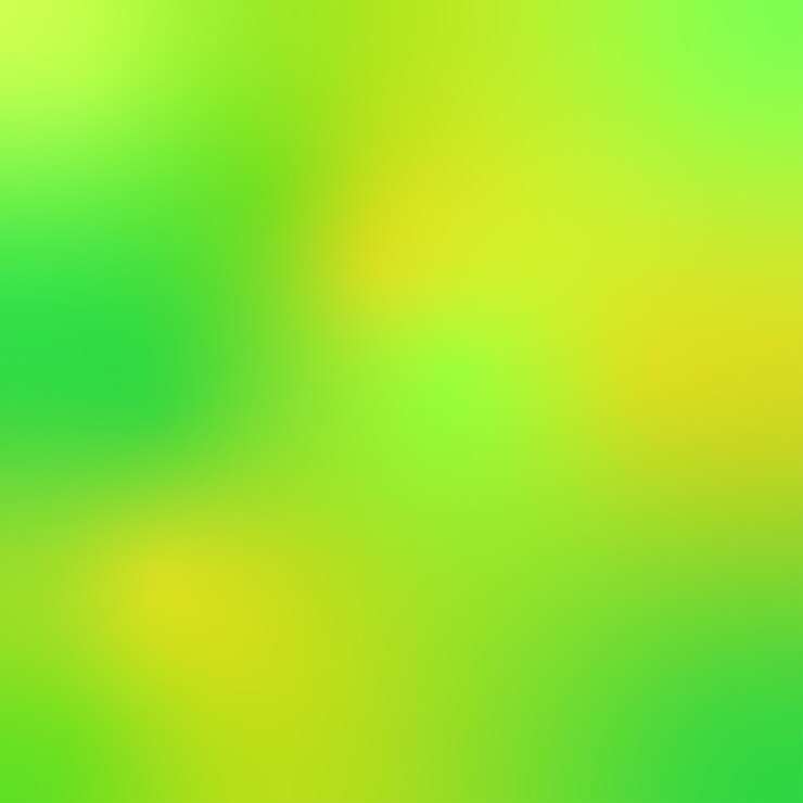 El fondo de gradiente verde borroso y abstracto.