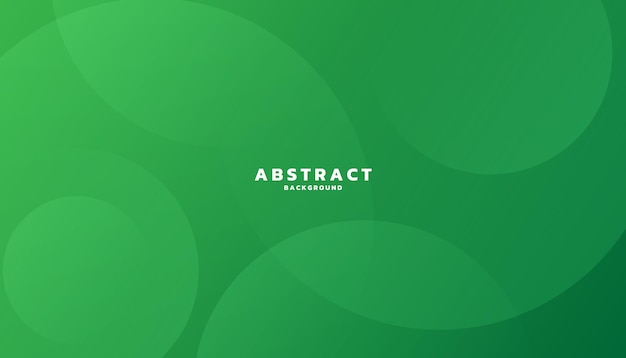 Fondo de gradiente verde con elementos circulares