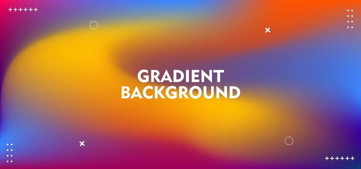 Fondo de gradiente vibrante abstracto en colores cálidos Ideal para banners de sitios web y arte digital