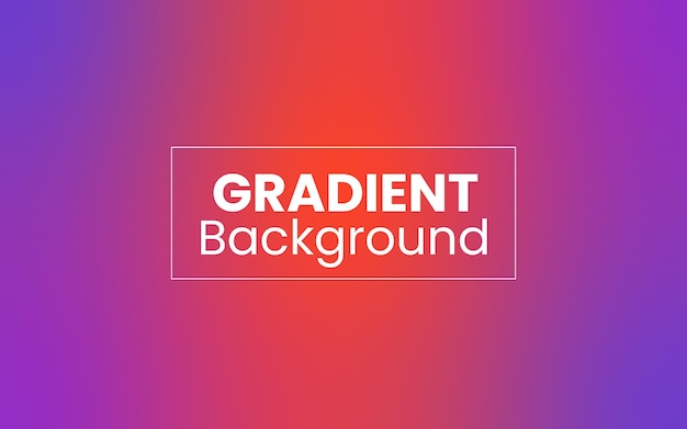 Fondo de gradiente vibrante y colorido para medios digitales