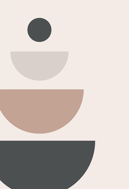 Fondo gráfico abstracto Fondo estético moderno con formas geométricas