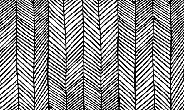 Fondo gráfico horizontal y negro con dibujos abstractos
