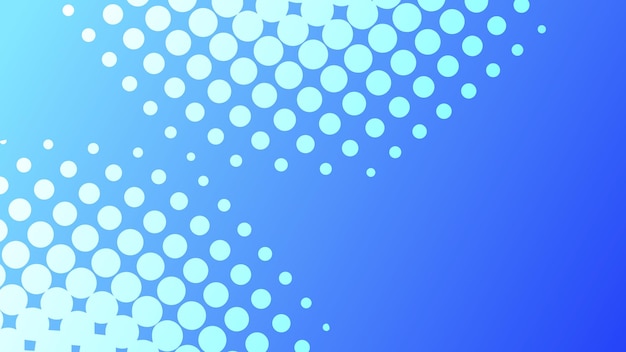 fondo gráfico moderno abstracto con color degradado azul y patrón de puntos con espacio de copia