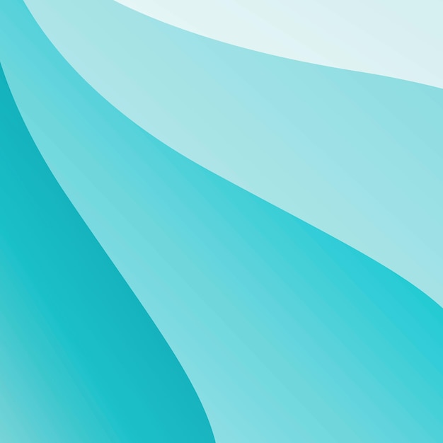 Fondo gráfico vectorial ondulado azul abstracto