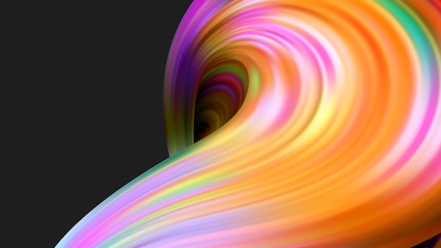 Fondo de gráficos fluidos abstractos y coloridos