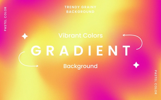 Fondo granulado de moda en colores brillantes Vector libre