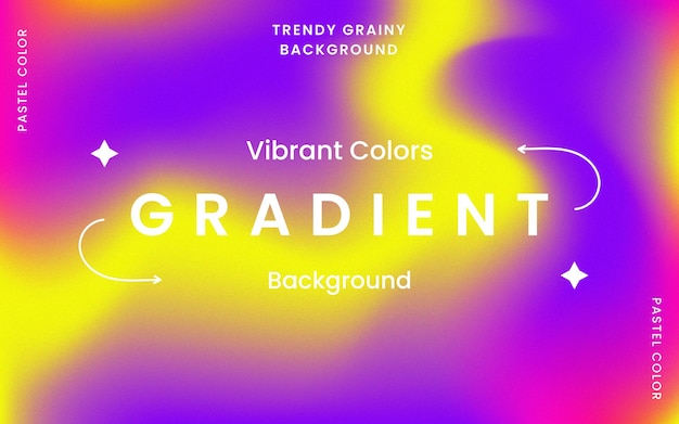 Fondo granulado de moda en colores brillantes Vector libre
