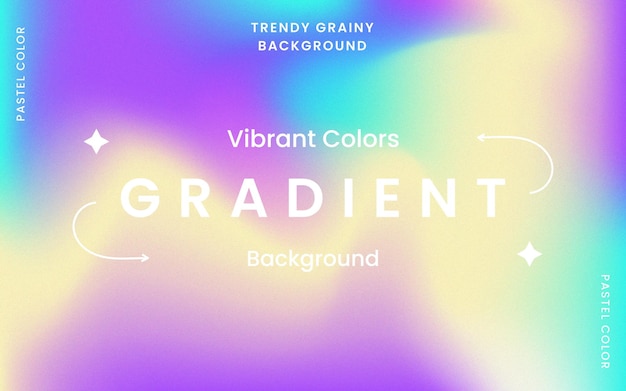Fondo granulado de moda en colores brillantes Vector libre