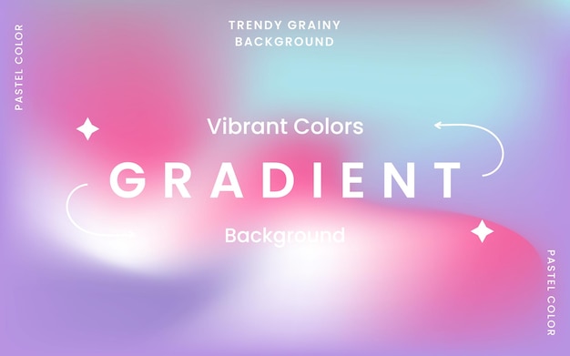 Fondo granulado de moda con colores vibrantes vector gratuito