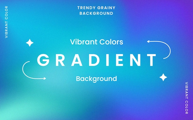 Fondo granulado de moda con colores vibrantes vector gratuito